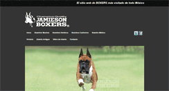 Desktop Screenshot of jamiesonboxers.com